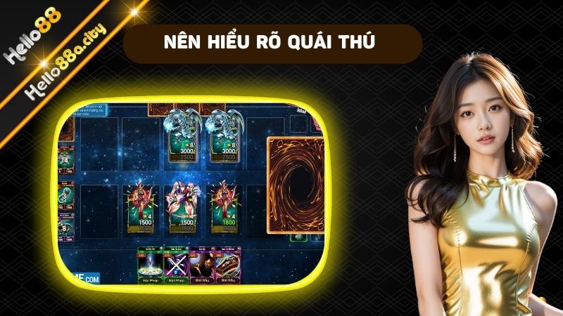 Nên hiểu rõ về quái thú trong game